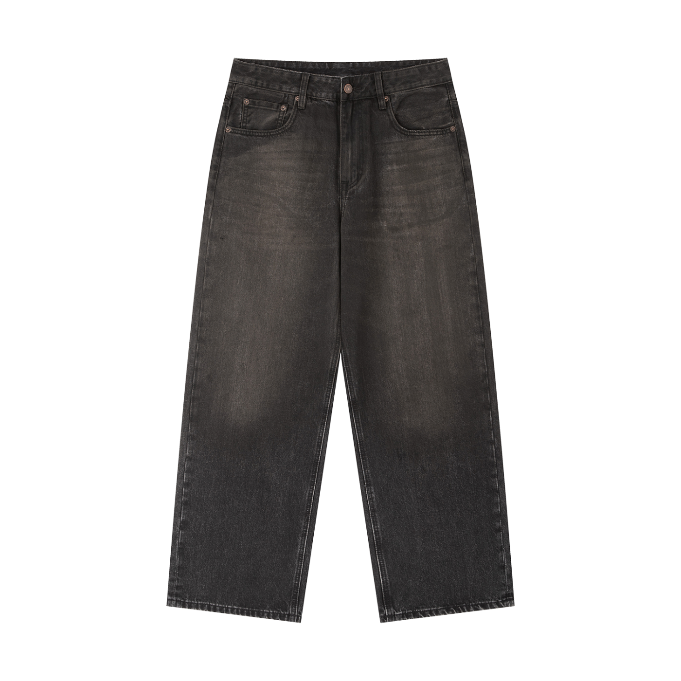BLACK STRAIGHT DENIM CODE 2001