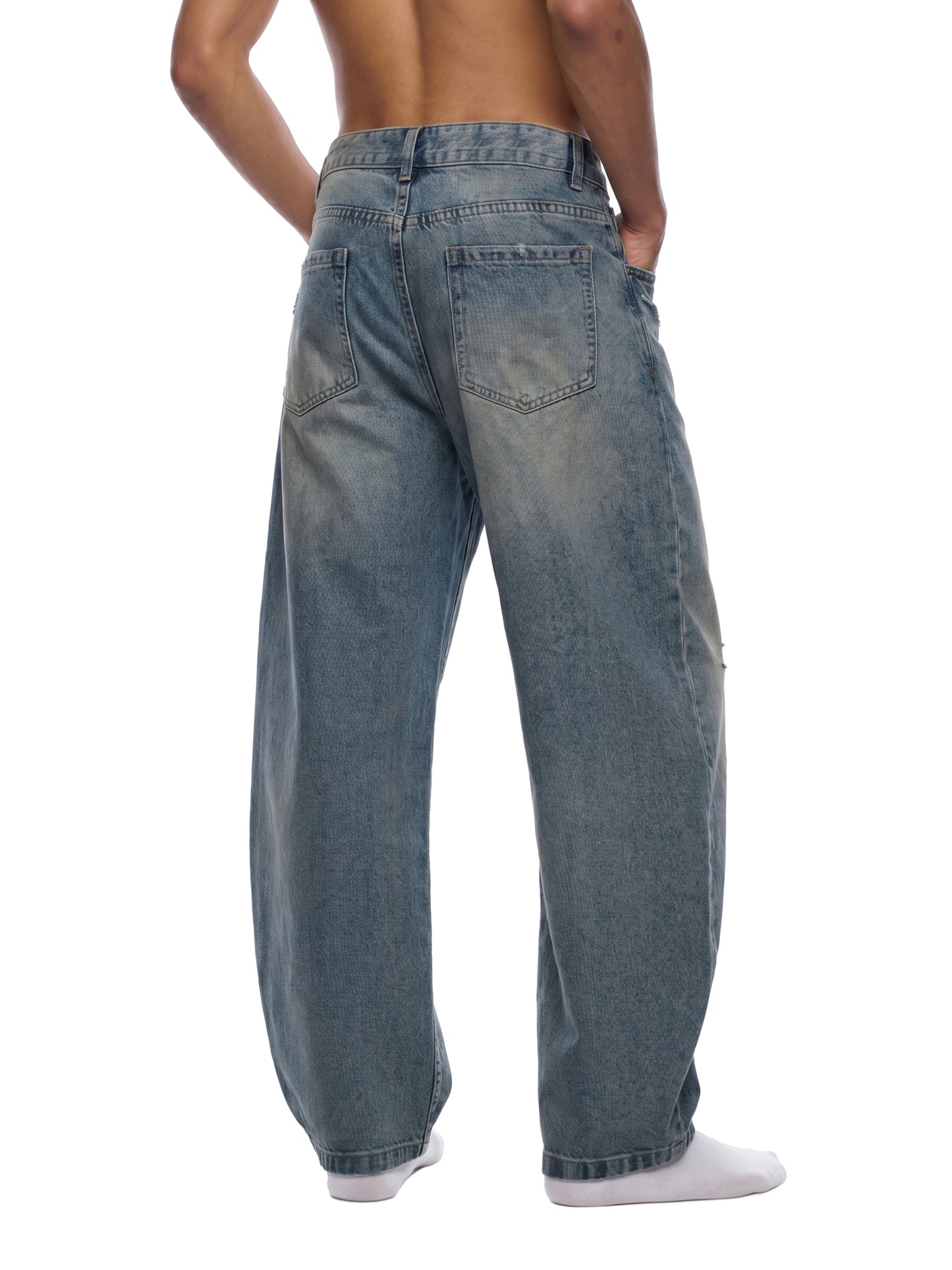 BLUE STRAIGHT DENIM CODE 2001