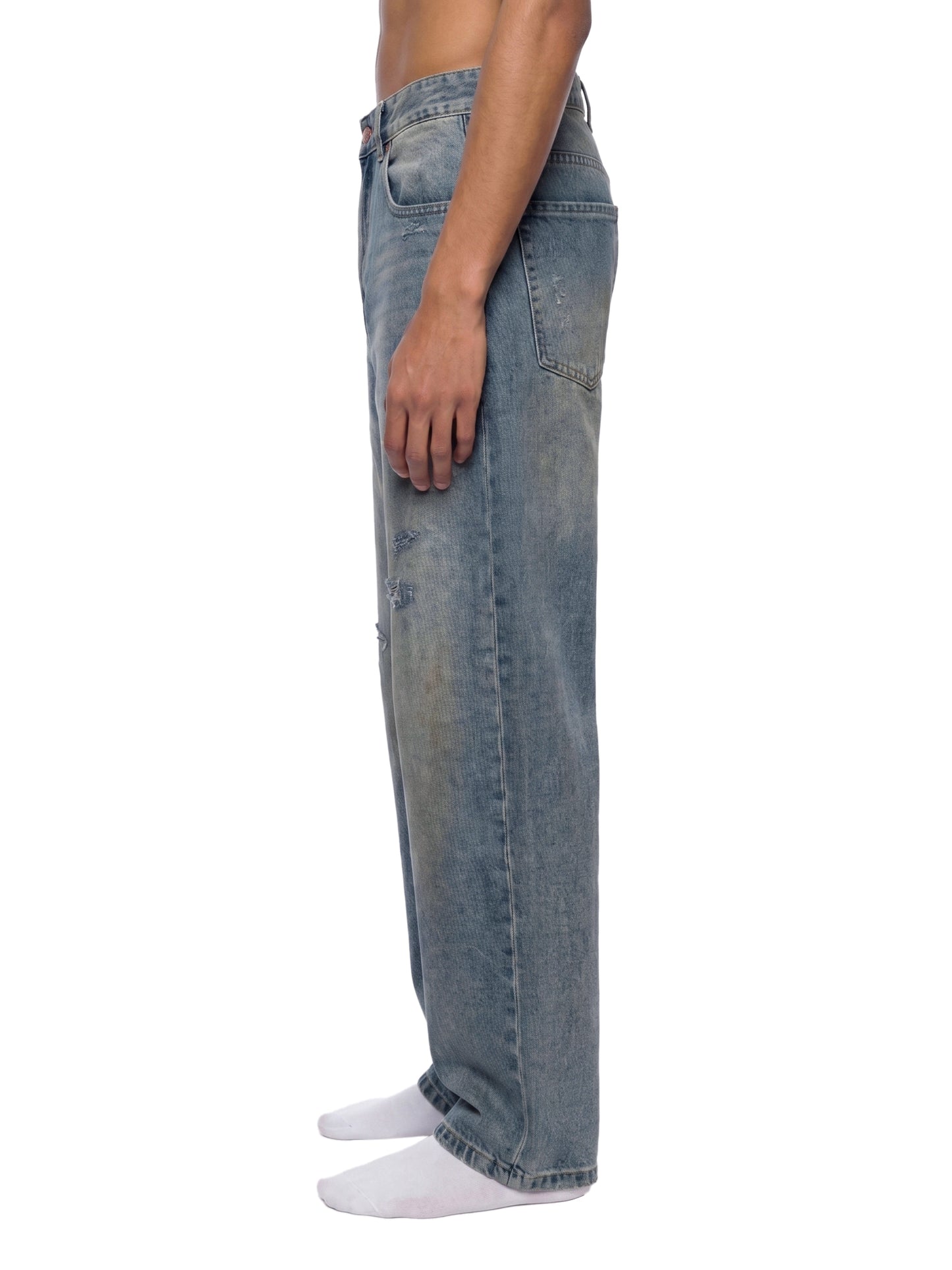 BLUE STRAIGHT DENIM CODE 2001