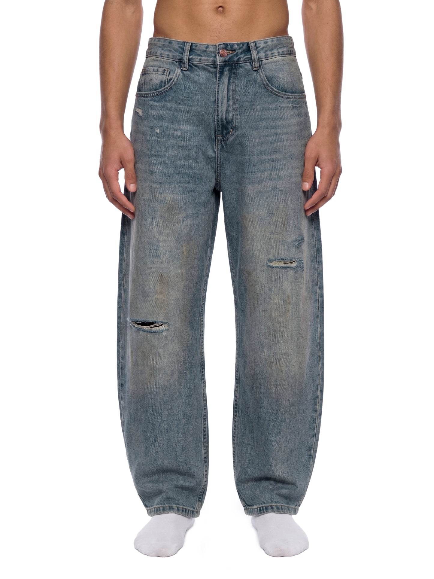 BLUE STRAIGHT DENIM CODE 2001