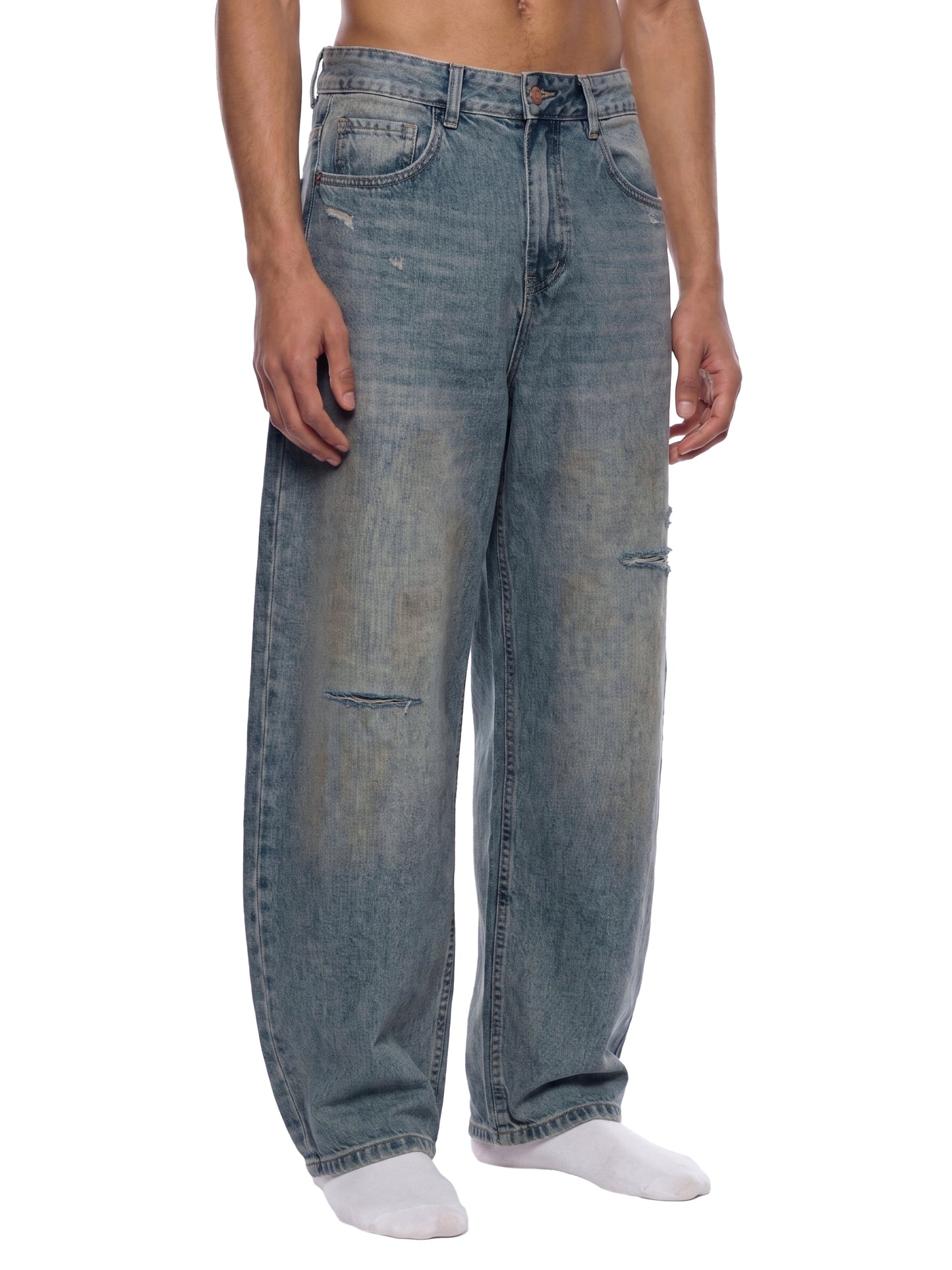 BLUE STRAIGHT DENIM CODE 2001